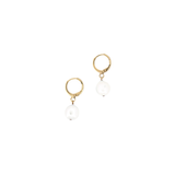 Alina Pearl Hoops