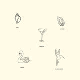 Quick and Bitter x May Martin Rectangle Necklace