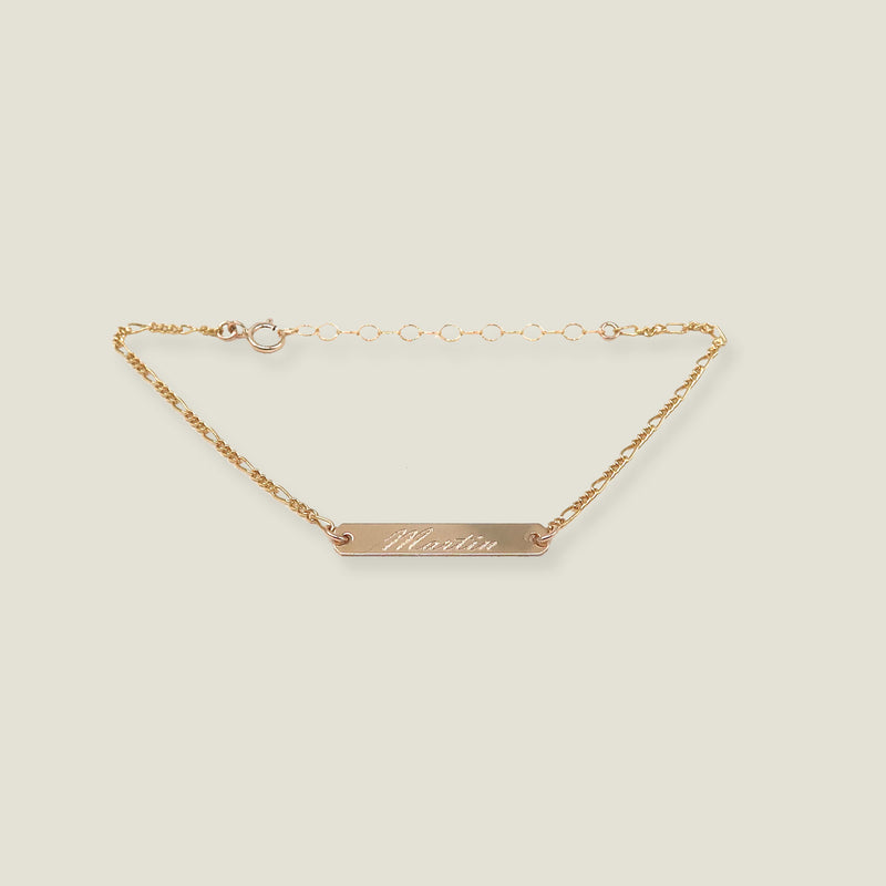 Name Engraved Bracelet