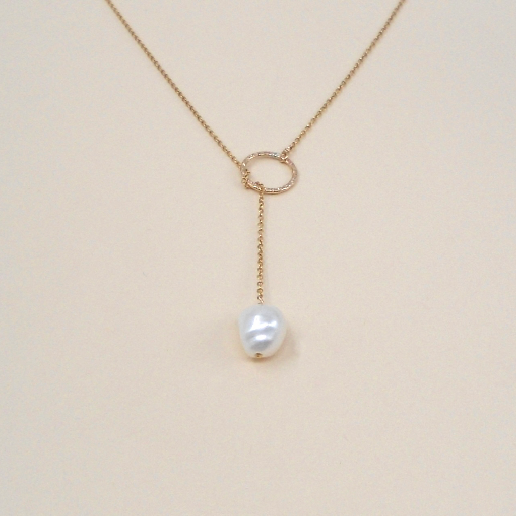 Pearl Pull-thru Necklace – May Martin