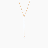 Dainty Pearl Lariat