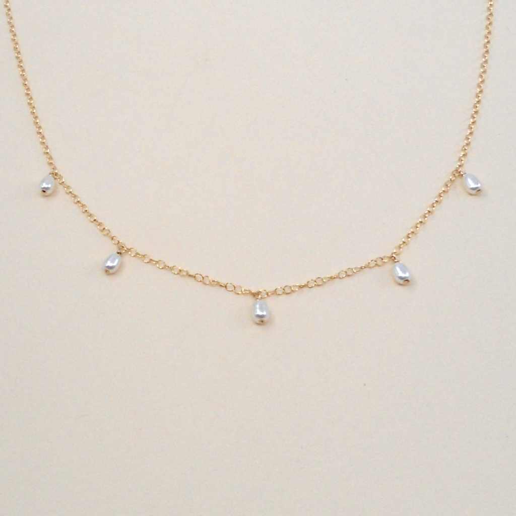 Five Pearl Necklace – May Martin