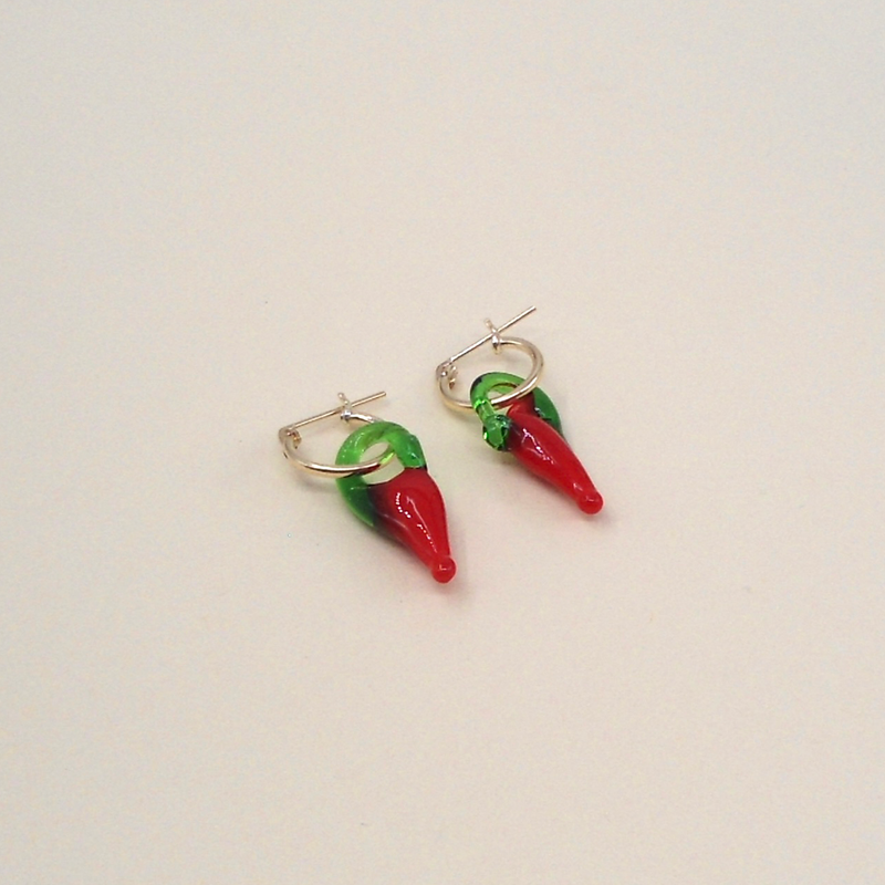 Chili Pepper Hoops