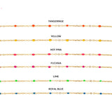 Enamel & Gold Bracelet