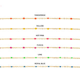 Enamel & Gold Bracelet