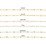 Enamel & Gold Bracelet