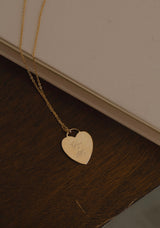 Heart Engraved Necklace