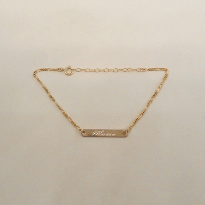 Mama Engraved Bracelet