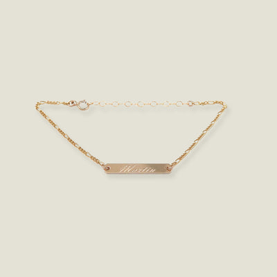 Name Engraved Bracelet