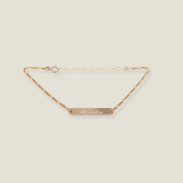 Name Engraved Bracelet