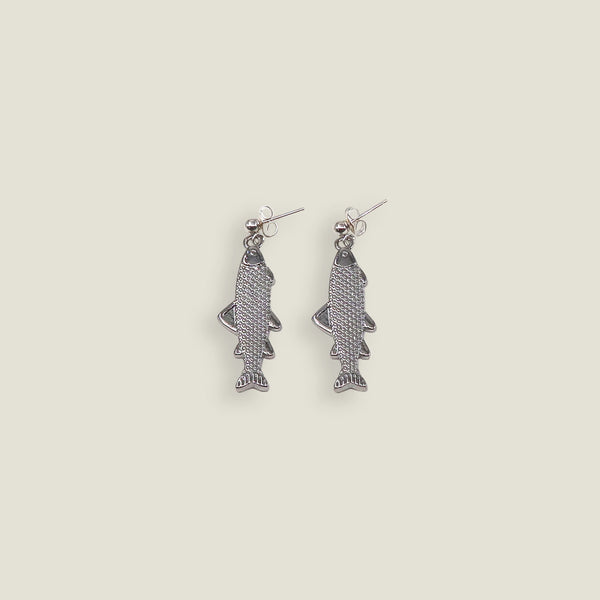 Pesce Silver Studs