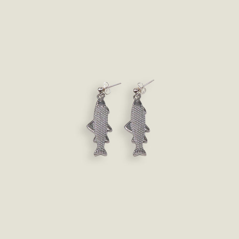 Pesce Silver Studs