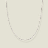 Sterling Silver Baby Link Necklace