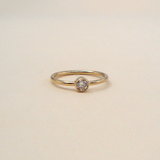 XL Gold Filled CZ Stacking Ring