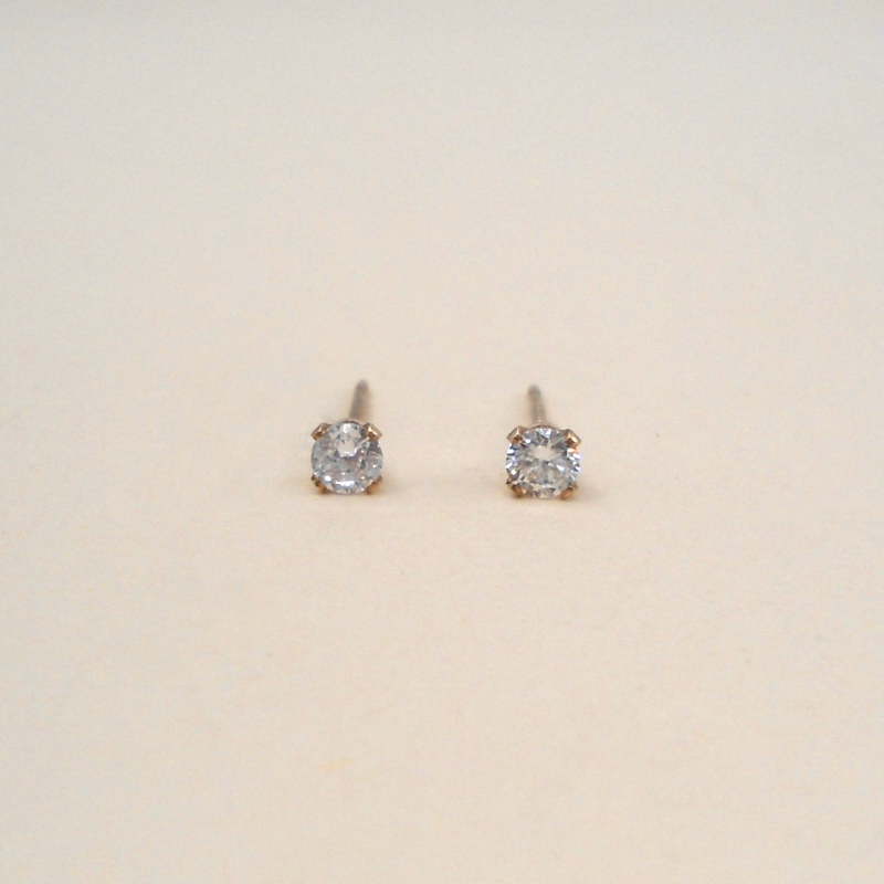 CZ Stud Earrings