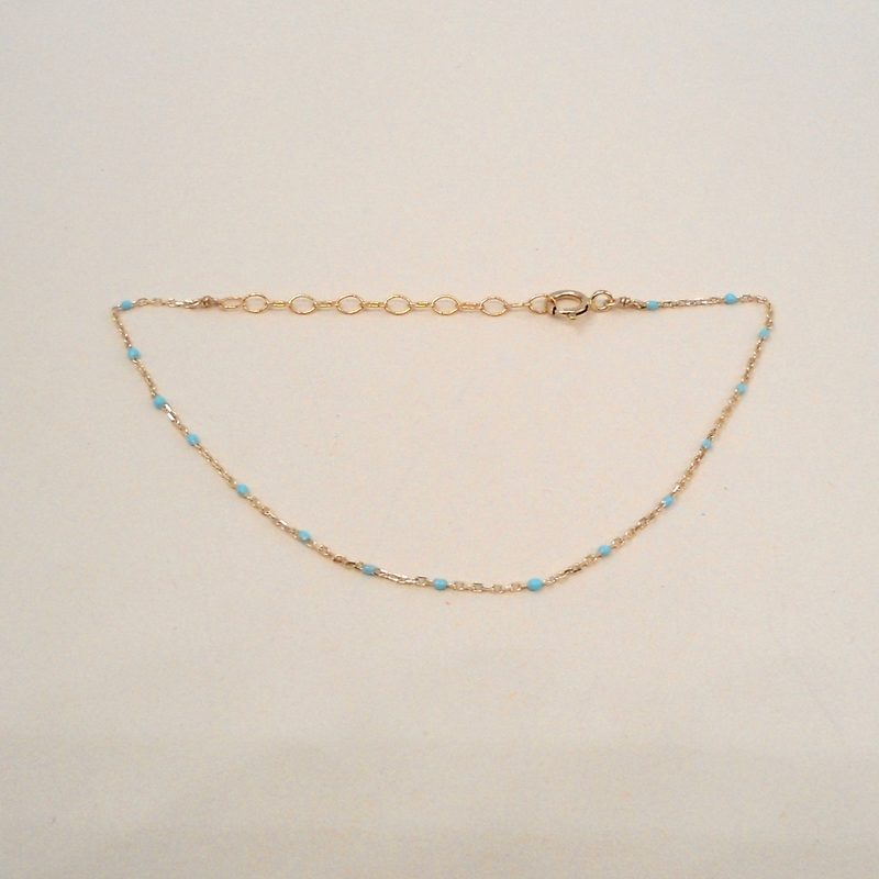 Enamel & Gold Bracelet