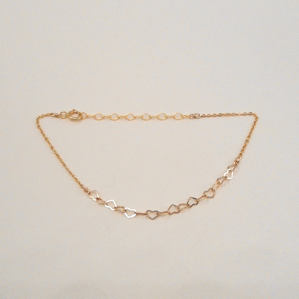 Heart Chain Bracelet