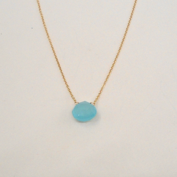 Mint Green Gemstone Necklace