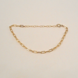 Solid Link Chain Bracelet