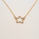 Star Outline Necklace