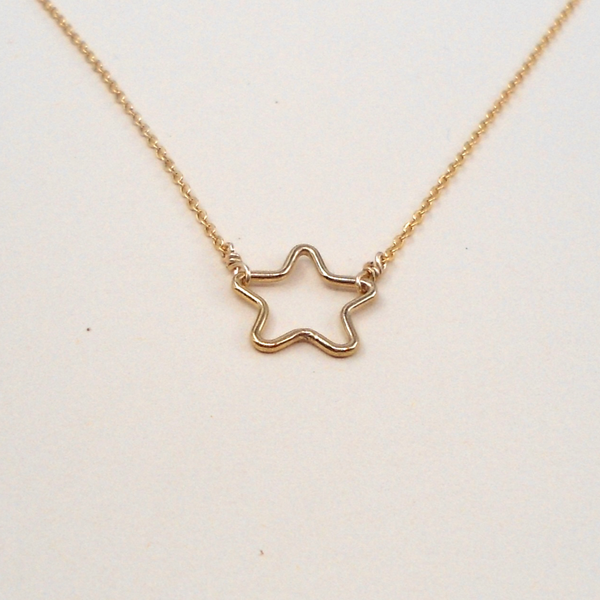 Star Outline Necklace