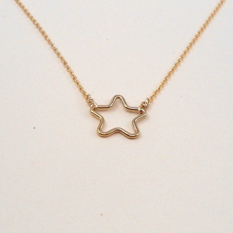 Star Outline Necklace