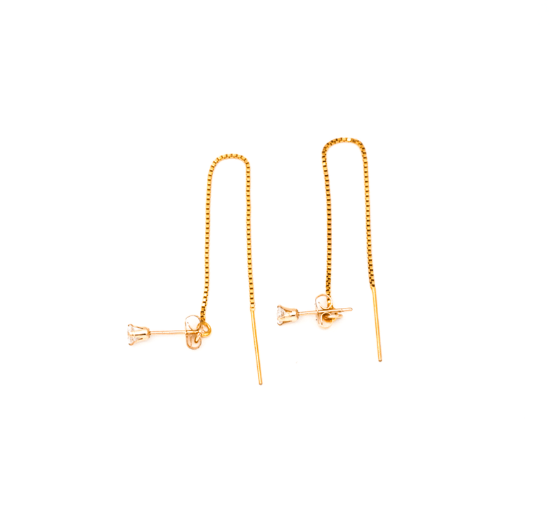 Box 2025 chain earrings