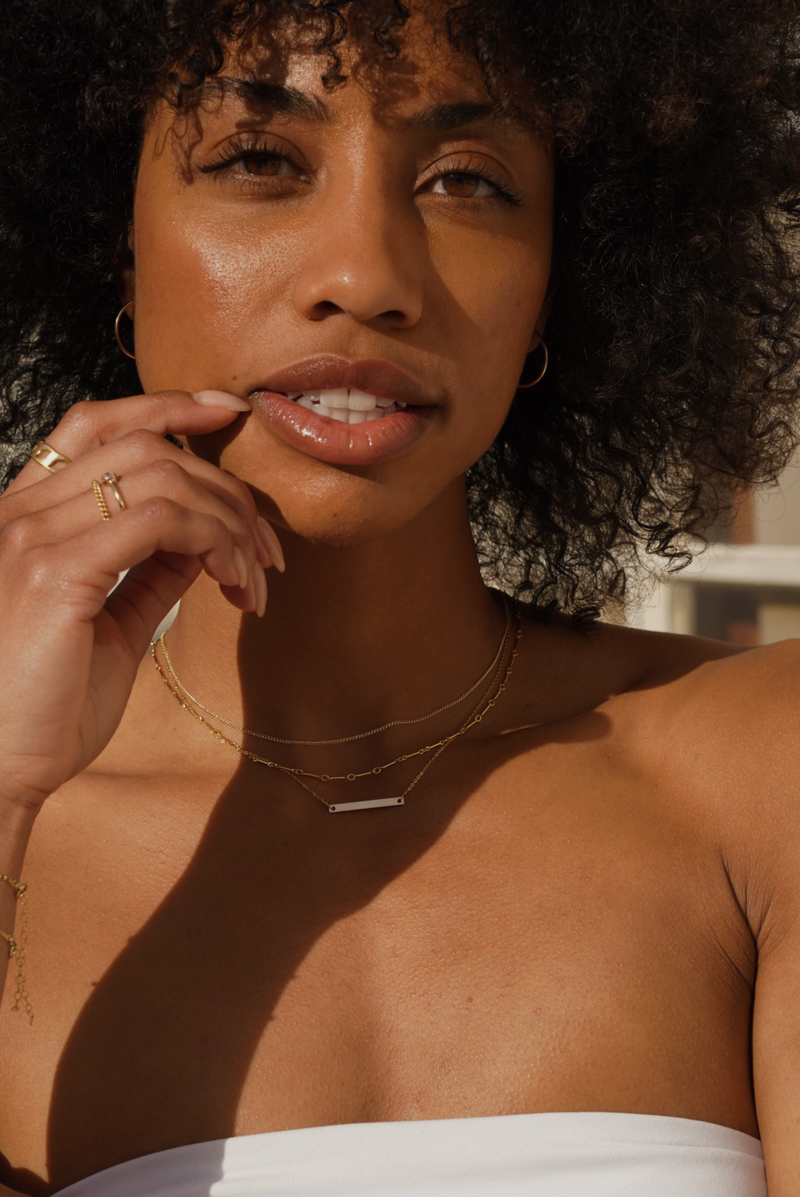 Petite Bar Necklace