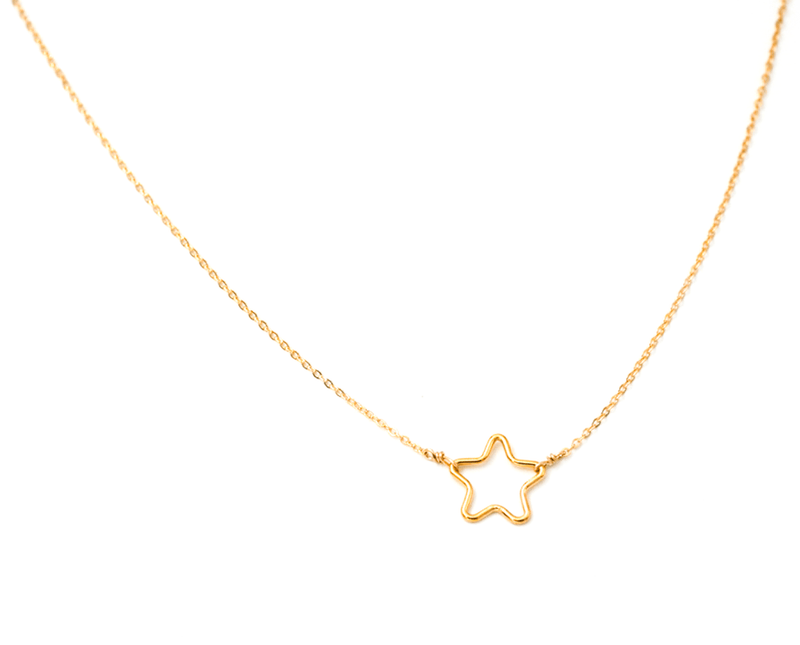 Star Outline Necklace
